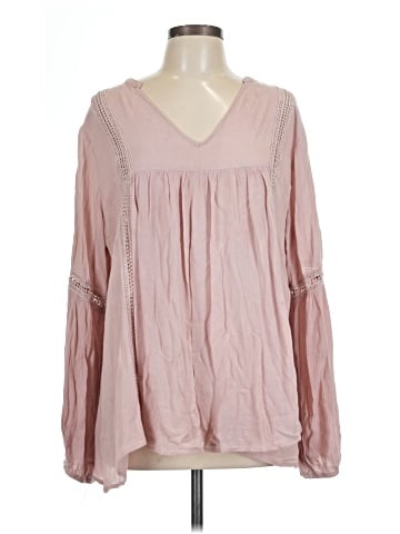 Charlotte Russe Long Sleeve Blouse (view 1)