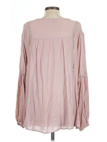 Charlotte Russe Long Sleeve Blouse (view 2)