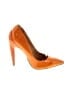 L.A.M.B. Color Block Orange Heels Size 6 1/2 - photo 1