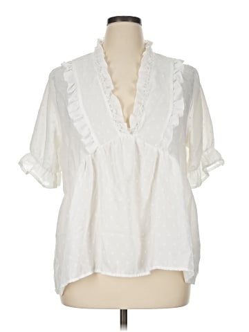 Shein 3/4 Sleeve Blouse (view 1)