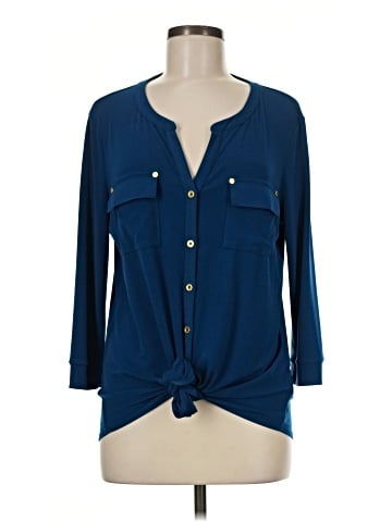 Ellen Tracy 3/4 Sleeve Blouse (view 1)
