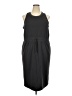 Serra Solid Gray Casual Dress Size XL - photo 1