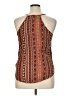Shein 100% Viscose Brown Sleeveless Blouse Size XL - photo 2