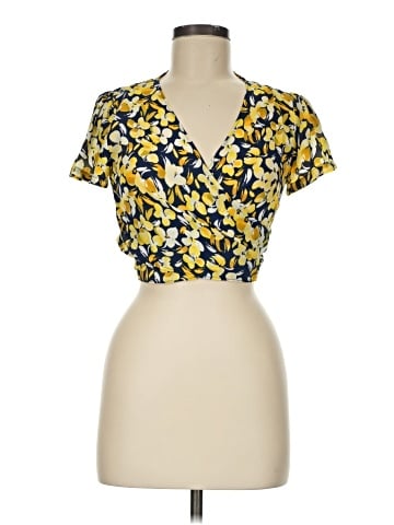 Olivaceous Short Sleeve Blouse (view 1)