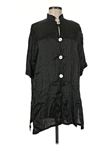 Cache 3/4 Sleeve Button-Down Shirt (view 1)