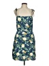 Old Navy 100% Rayon Floral Blue Casual Dress Size M - photo 1