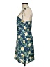 Old Navy 100% Rayon Floral Blue Casual Dress Size M - photo 5