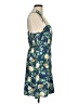 Old Navy 100% Rayon Floral Blue Casual Dress Size M - photo 4