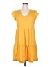 Como Vintage Solid Yellow Casual Dress Size XL - photo 1