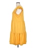 Como Vintage Solid Yellow Casual Dress Size XL - photo 5