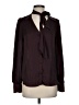 Paige 100% Polyester Burgundy Long Sleeve Blouse Size S - photo 1