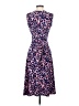 Leota Print Blue Cocktail Dress Size S - photo 2