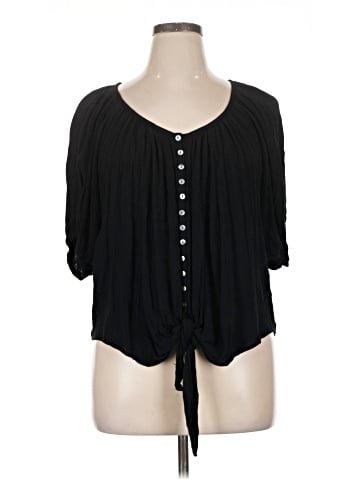 Karen Kane Short Sleeve Blouse (view 1)