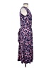 Leota Print Blue Cocktail Dress Size S - photo 4