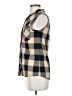 Community 100% Cotton Plaid Gray Sleeveless Button-Down Shirt Size XS - photo 5