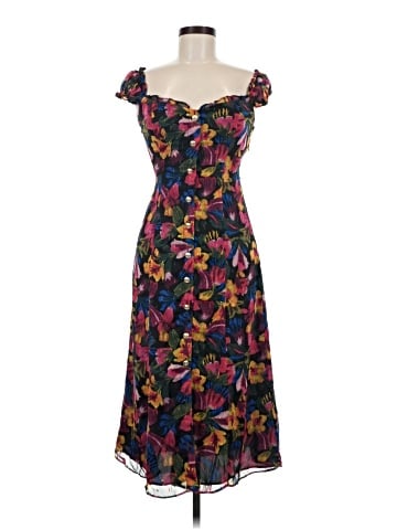 Olivaceous Casual Dress (view 1)