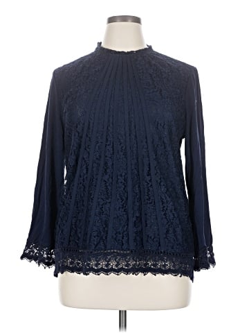 Chico's Long Sleeve Blouse (view 1)