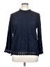 Chico's Blue Long Sleeve Blouse Size XL (3) - photo 1
