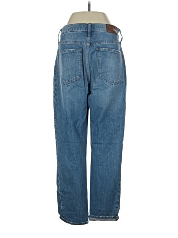 Madewell Classic Straight Jeans in Nearwood Wash (view 2)