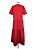 misook Solid Red Casual Dress Size S - photo 2