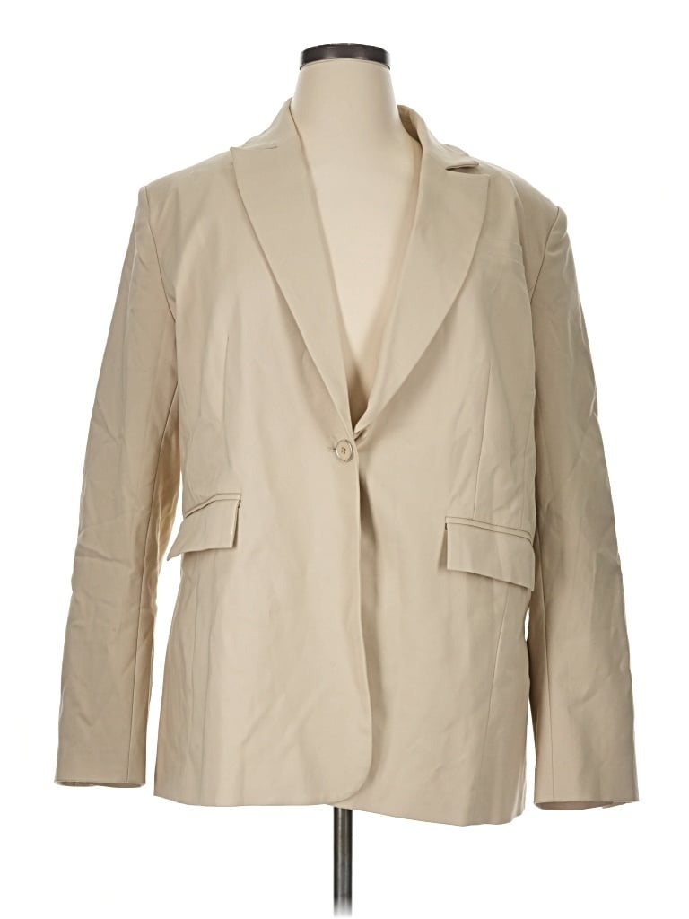 Pre-owned Vici Blazer Jacket In Ivory