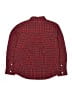 Old Navy Checkered-gingham Red Long Sleeve Button-Down Shirt Size 8 - photo 2