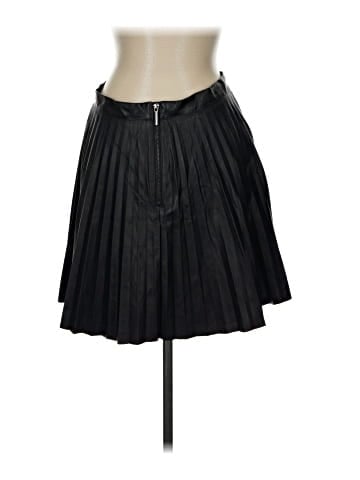 Topshop Faux Leather Skirt (view 2)