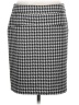 MICHAEL Michael Kors Houndstooth Black Formal Skirt Size 8 - photo 1