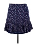 Aqua 100% Rayon Floral Blue Casual Skirt Size M - photo 2