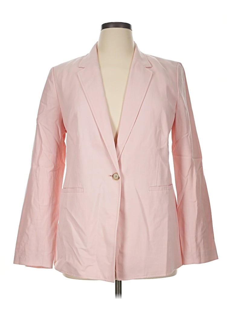 Pre-owned Ann Taylor Loft Blazer Jacket In Pink