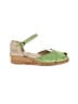 Andre Assous Tropical Green Wedges Size 9 1/2 - photo 1