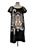 Apostrophe Paisley Black Cocktail Dress Size L - photo 1