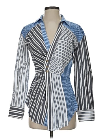 Pilcro Long Sleeve Blouse (view 1)