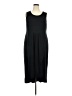 Emery Rose Solid Black Casual Dress Size 3XL - photo 1