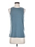 Peach Blue Sleeveless T-Shirt Size S - photo 1
