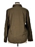 Calvin Klein Solid Brown Long Sleeve Button-Down Shirt Size XL - photo 2