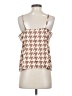 Parade Brown Sleeveless Top Size L - photo 2