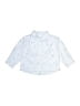 Zara Hearts Blue Long Sleeve Button-Down Shirt Size 3 - photo 1