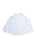 Zara Hearts Blue Long Sleeve Button-Down Shirt Size 3 - photo 2