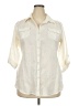 CAbi Ivory 3/4 Sleeve Button-Down Shirt Size XXL (estimated) - photo 1