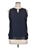 Violet & Claire 100% Polyester Blue Sleeveless Blouse Size XL - photo 1