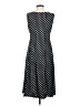 Perceptions Polka Dots Black Casual Dress Size S - photo 2