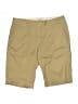IZOD Solid Tan Khaki Shorts Size 12 - photo 1