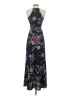 Candie's Floral Black Cocktail Dress Size XS - photo 2
