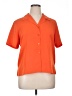 Sag Harbor Orange Short Sleeve Blouse Size 16 - photo 1