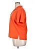 Sag Harbor Orange Short Sleeve Blouse Size 16 - photo 5