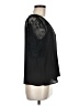 Everly 100% Polyester Black 3/4 Sleeve Blouse Size M - photo 4