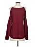 Unbranded Burgundy Long Sleeve Top Size S - photo 2