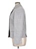 Ellen Tracy Houndstooth Gray Jacket Size 14 - photo 5