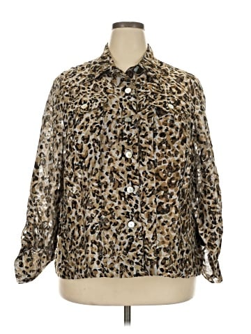 Ruby Rd. Long Sleeve Button-Down Shirt (view 1)